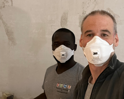 Sidiy Diakite und Tobias Kunz